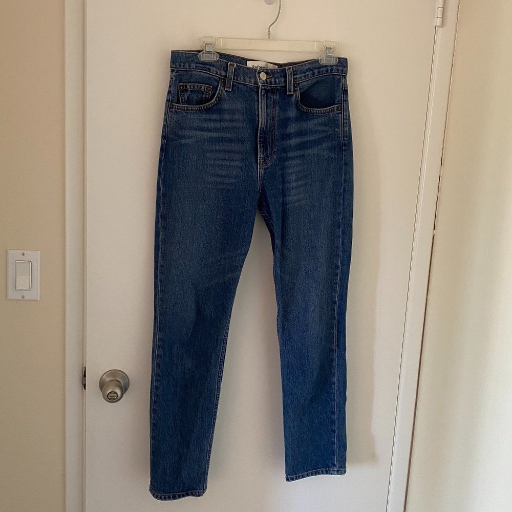 Reformation Julia High Waist Cigarette Jeans - Picture 3 of 11